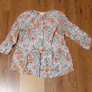 Floral spring top